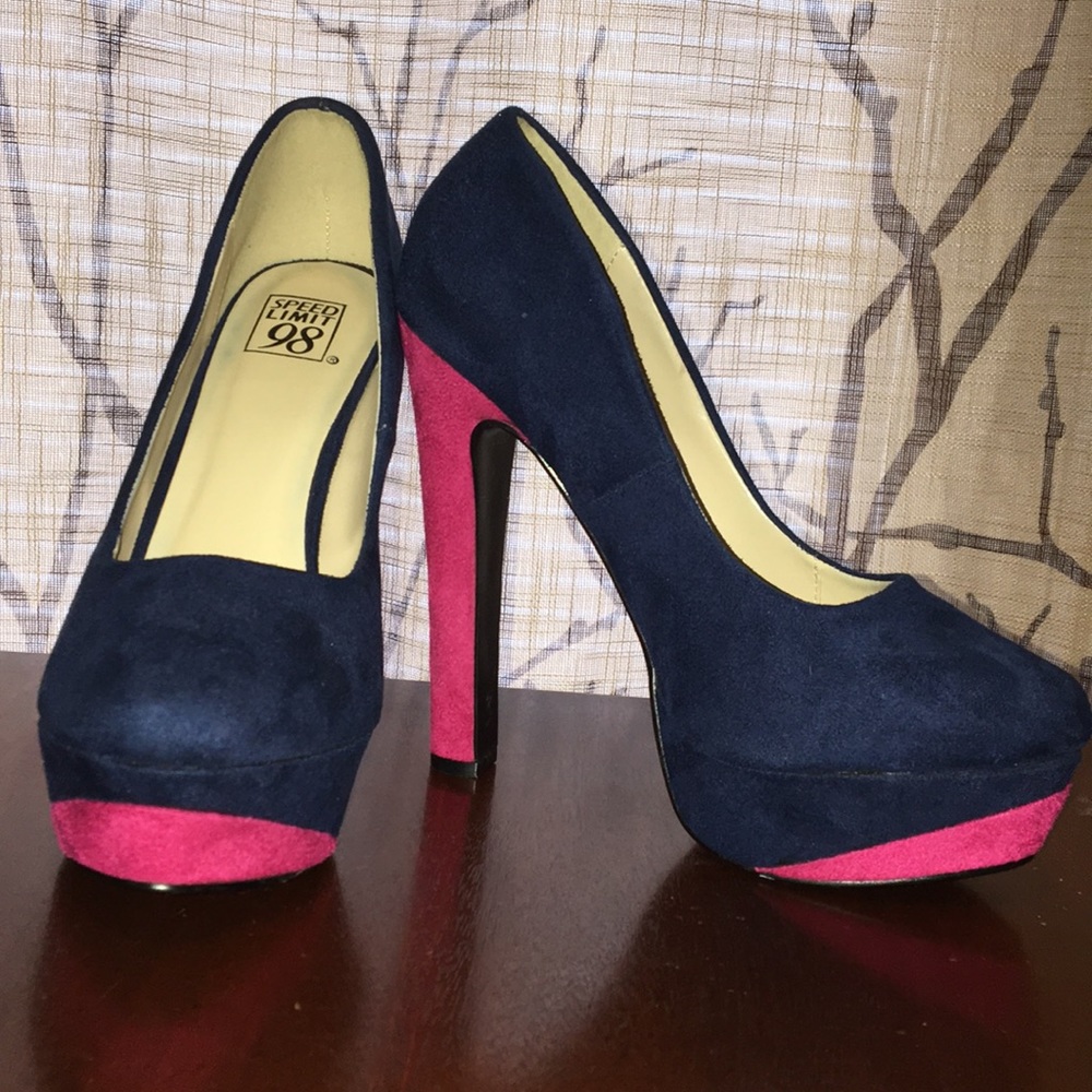 Speed Limit 98 platform heels